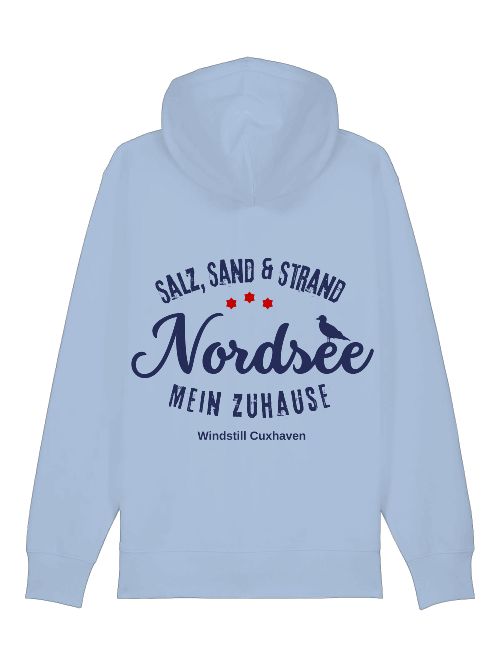Hoodiejacke Nordsee Mein Zuhause Unisex