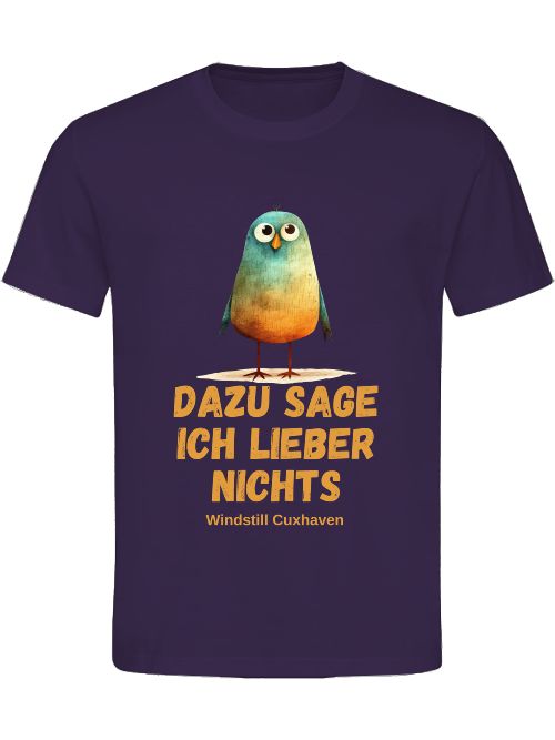 T-Shirt Normal Fit Dazu sage ich lieber nichts Unisex