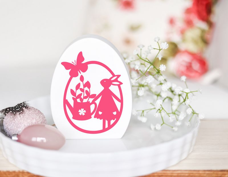 Osterhase Gießkanne