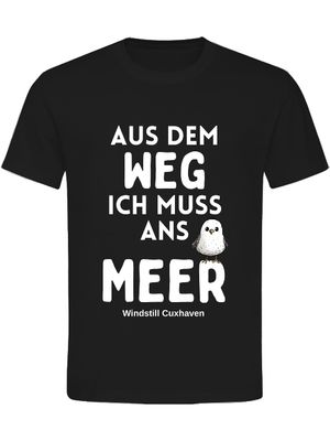 T-Shirt Normal Fit Aus dem Weg Unisex