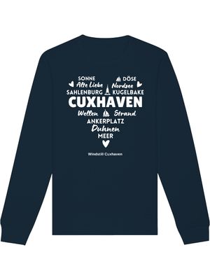 Sweatshirt Cuxhaven Herz Unisex