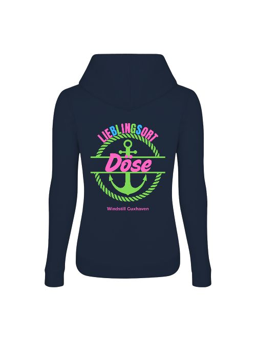 Frauen Hoodie Lieblingsort Döse grün