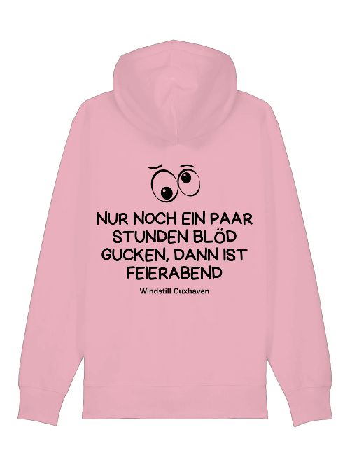 Hoodiejacke Blöd gucken Unisex