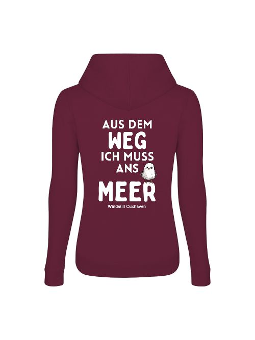 Frauen Hoodie Aus dem Weg