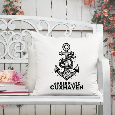 Kissen Ankerplatz Cuxhaven