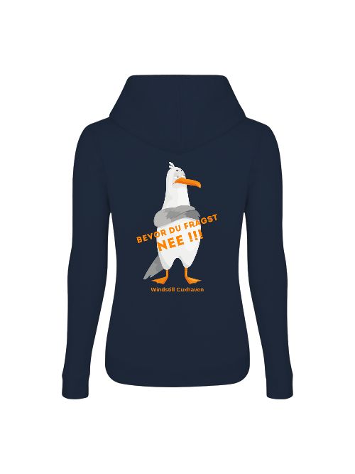 Frauen Hoodie Bevor du fragst