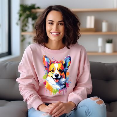 Sweatshirt Corgie