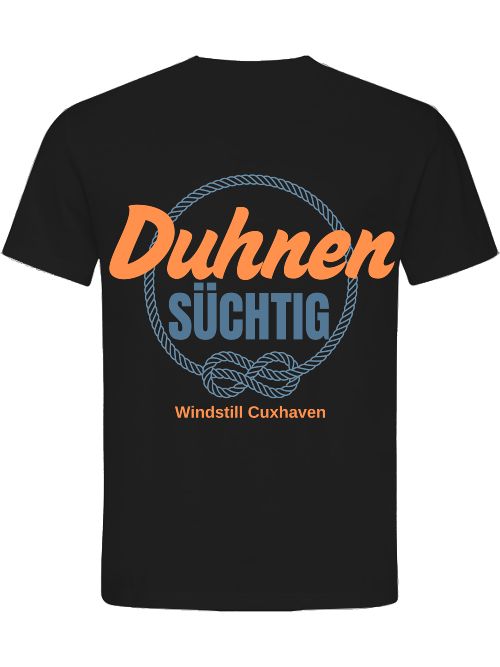 T-Shirt Normal Duhnen süchtig Unisex