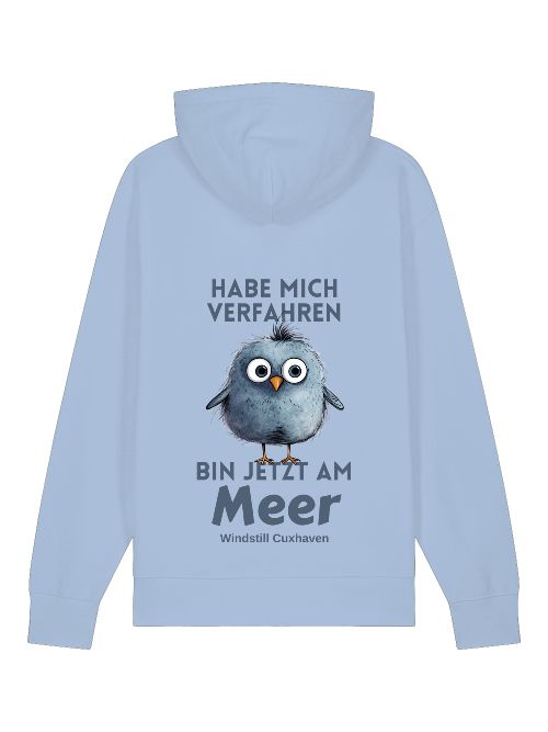 Premium Bio Hoodie Verfahren Meer Unisex