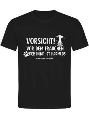 T-Shirt Normal Fit Vorsicht Unisex
