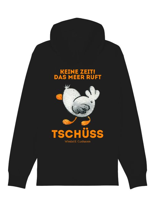 Hoodiejacke Möwe Tschüss Unisex