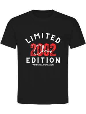 T-Shirt Normal Fit Limited Edition personalisierbar Unisex