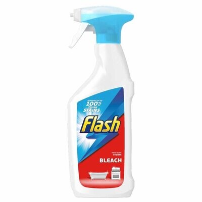 Flash with Bleach 3 in 1 Spray 450ml