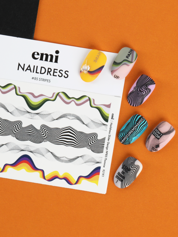 Naildress Slider Design #85 Stripes