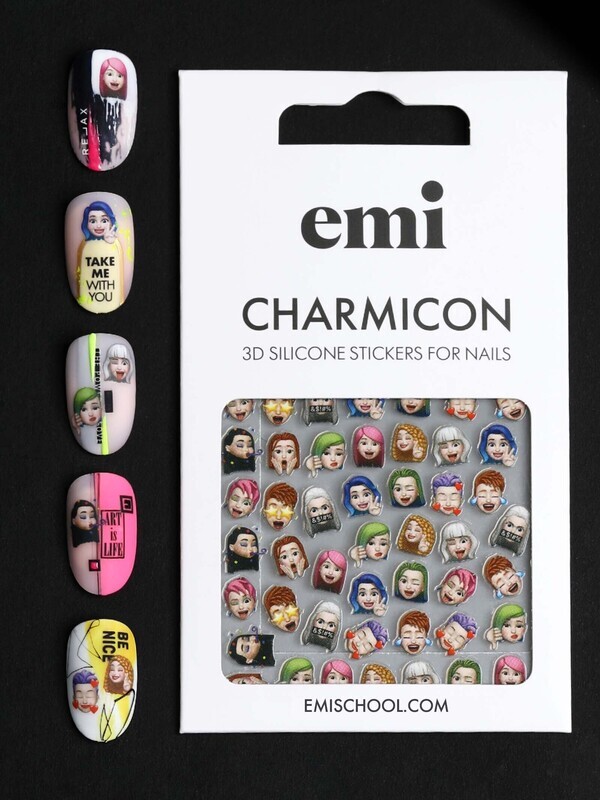 Charmicon 3D Silicone Stickers #203 Emoji
