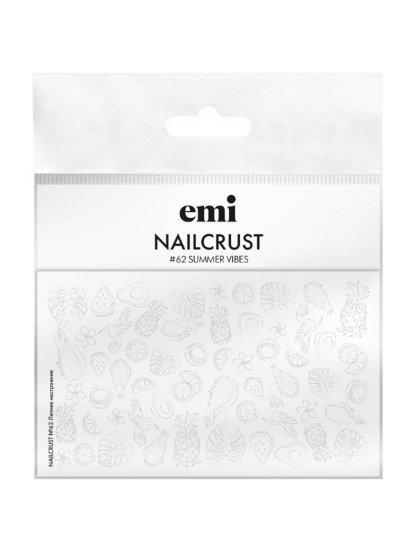 NAILCRUST Pattern Slider #62 Summer Mood