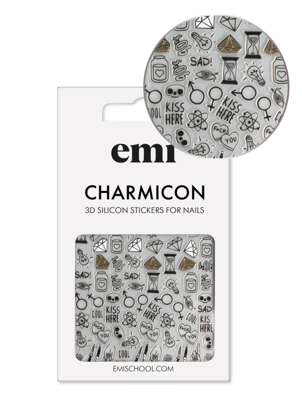 Charmicon 3D Silicone Stickers #189 Own Atmosphere
