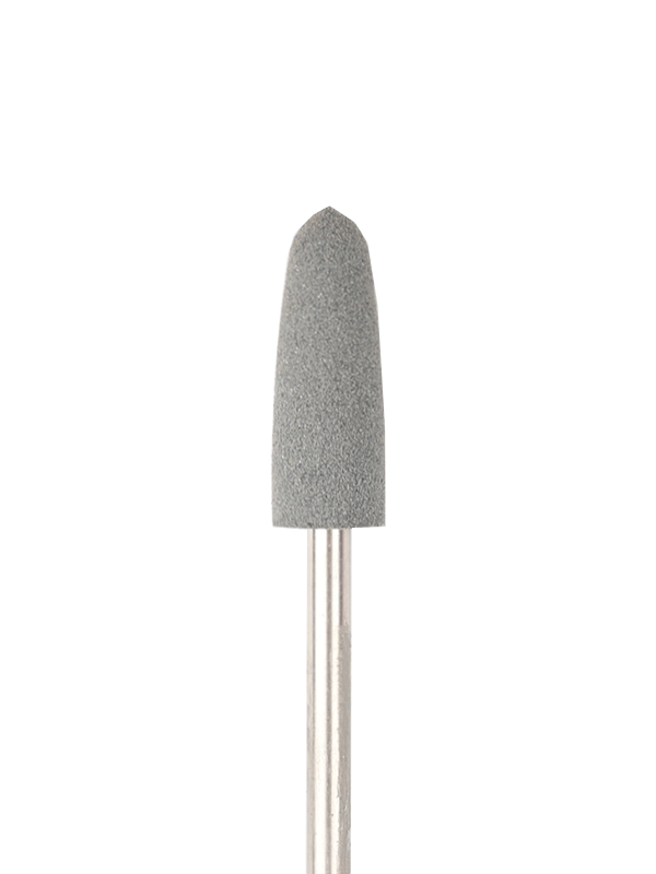 Φρέζα σιλικόνης, Κώνος, 6 mm, Μαύρος κρίκος