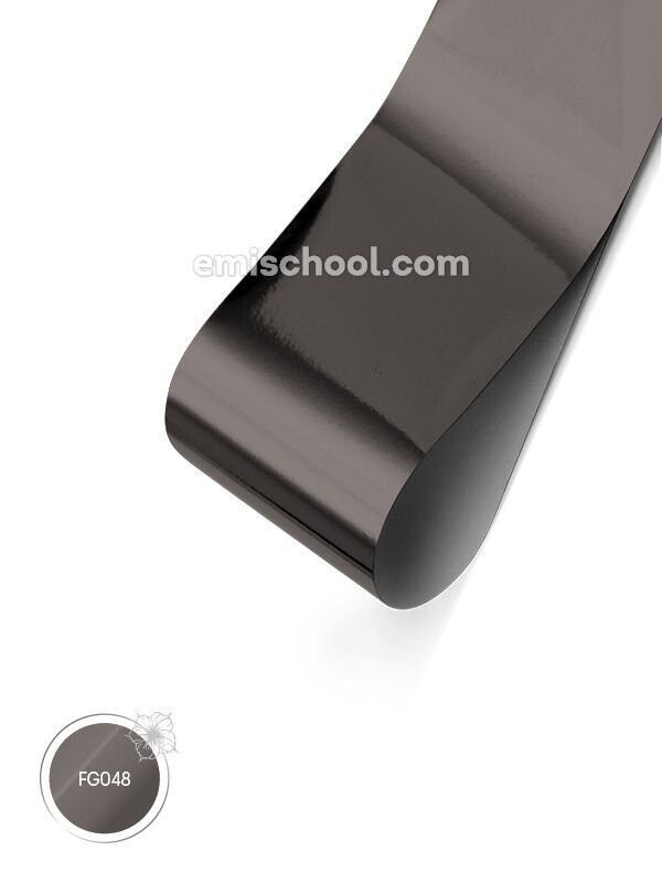 Foil glossy Steel, 1.5 m.