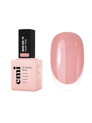 E.MiLac Base Gel Nude Pink #10 15ml.