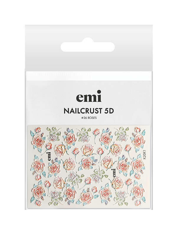 NAILCRUST 5D #26 Roses