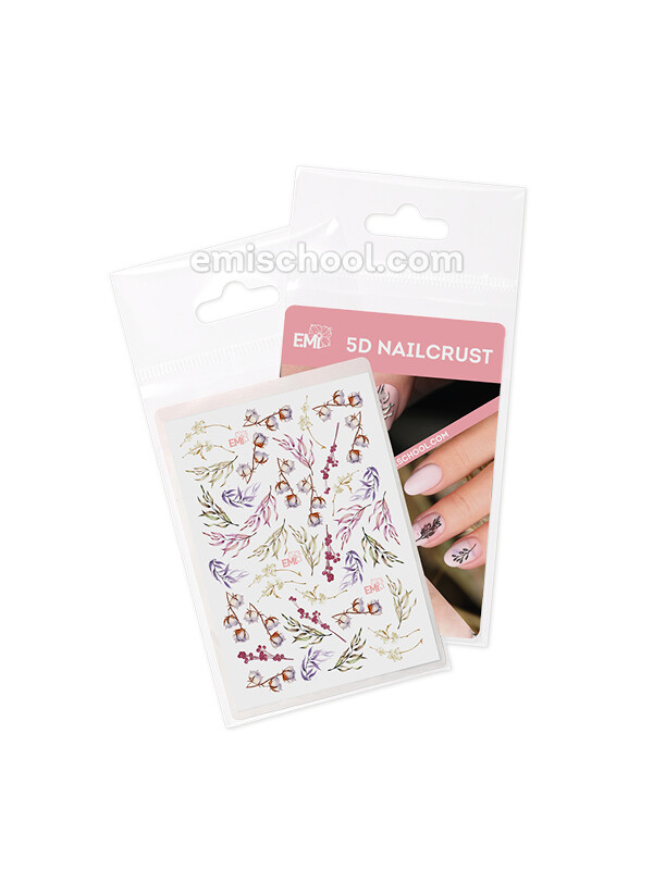 NAILCRUST 5D #12 Cotton Flowers
