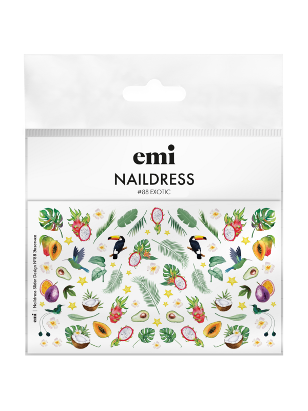 Naildress Slider Design #88 Exotic