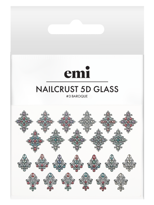 NAILCRUST 5D GLASS #3 Baroque