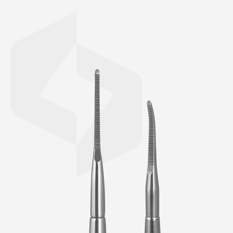 Pedicure toenail file EXPERT 60 TYPE 4 (straight narrow nail file and narrow file with a bent end)