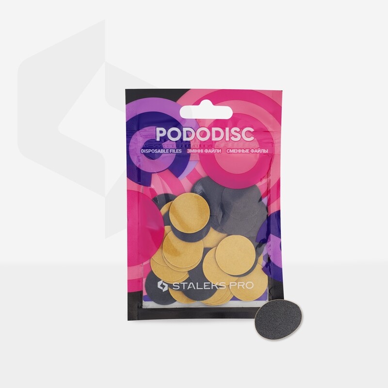Refill pads for pedicure disc Staleks Pro M, 320 grit (50 pc)