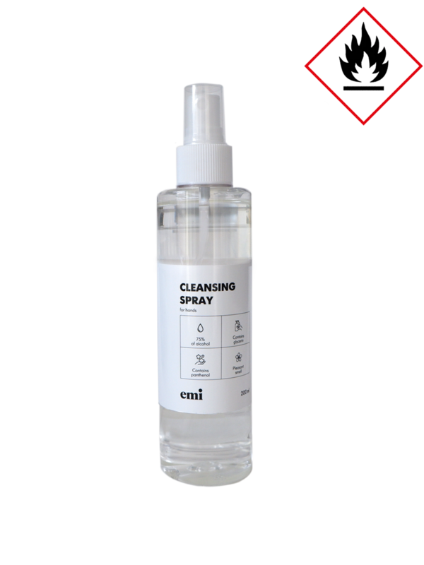 Cleansing spray 200 ml.