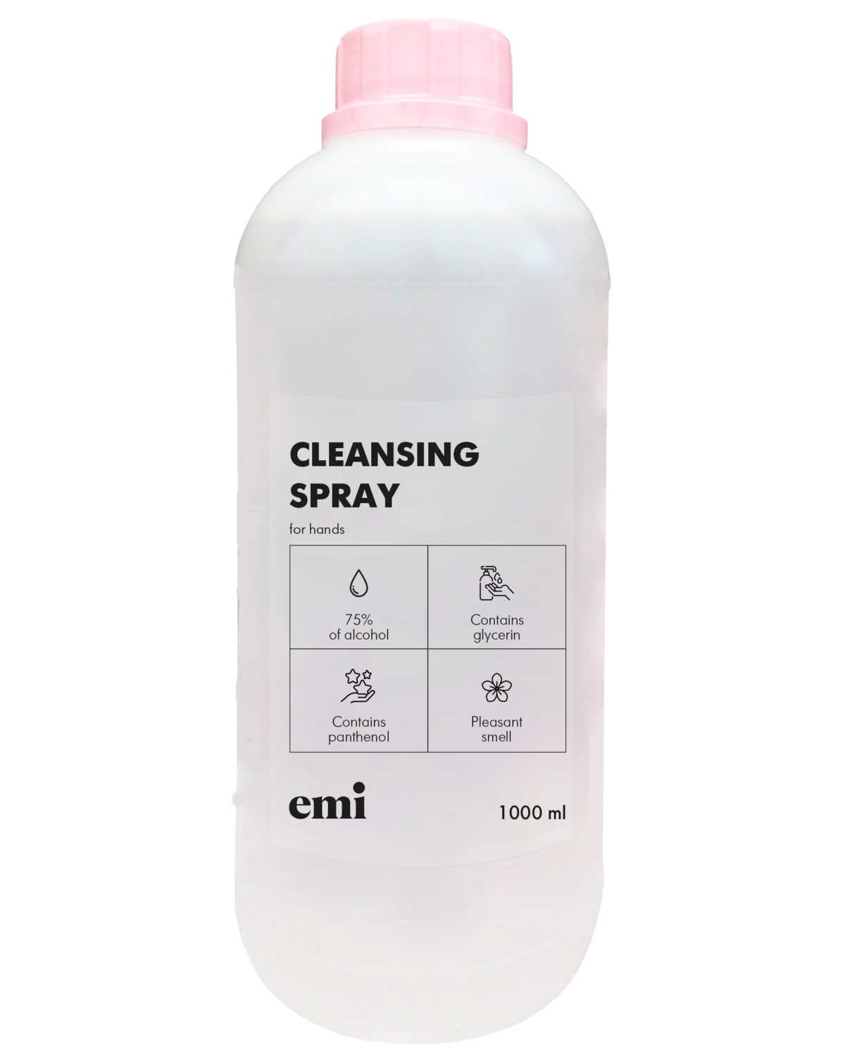 Cleansing spray 1000 ml.