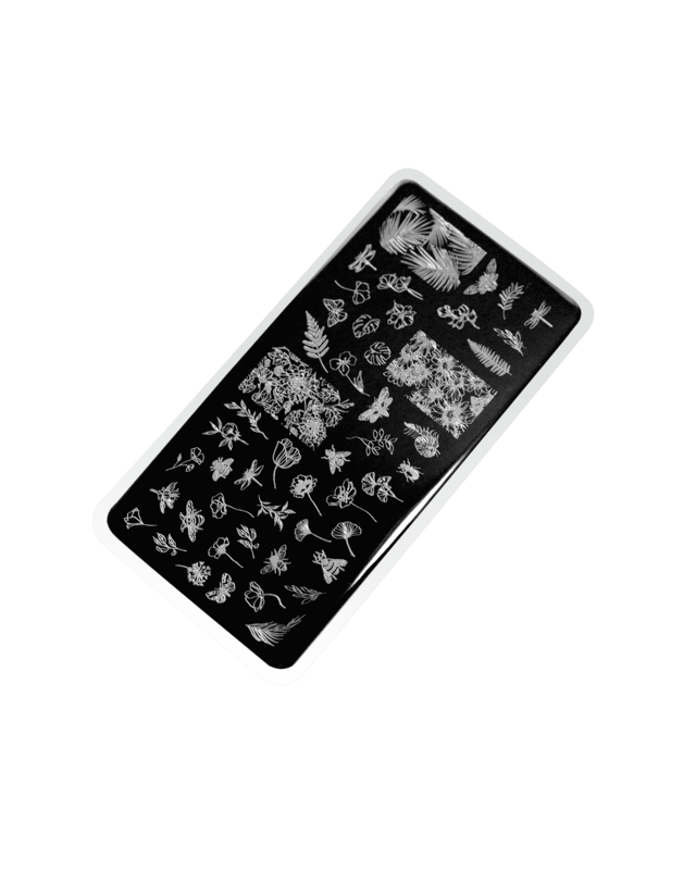 Stamping plate #10 Botany.