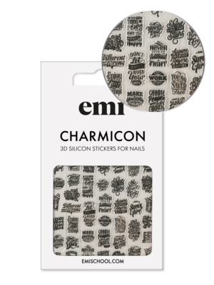 Charmicon 3D Silicone Stickers #230 Streetstyle
