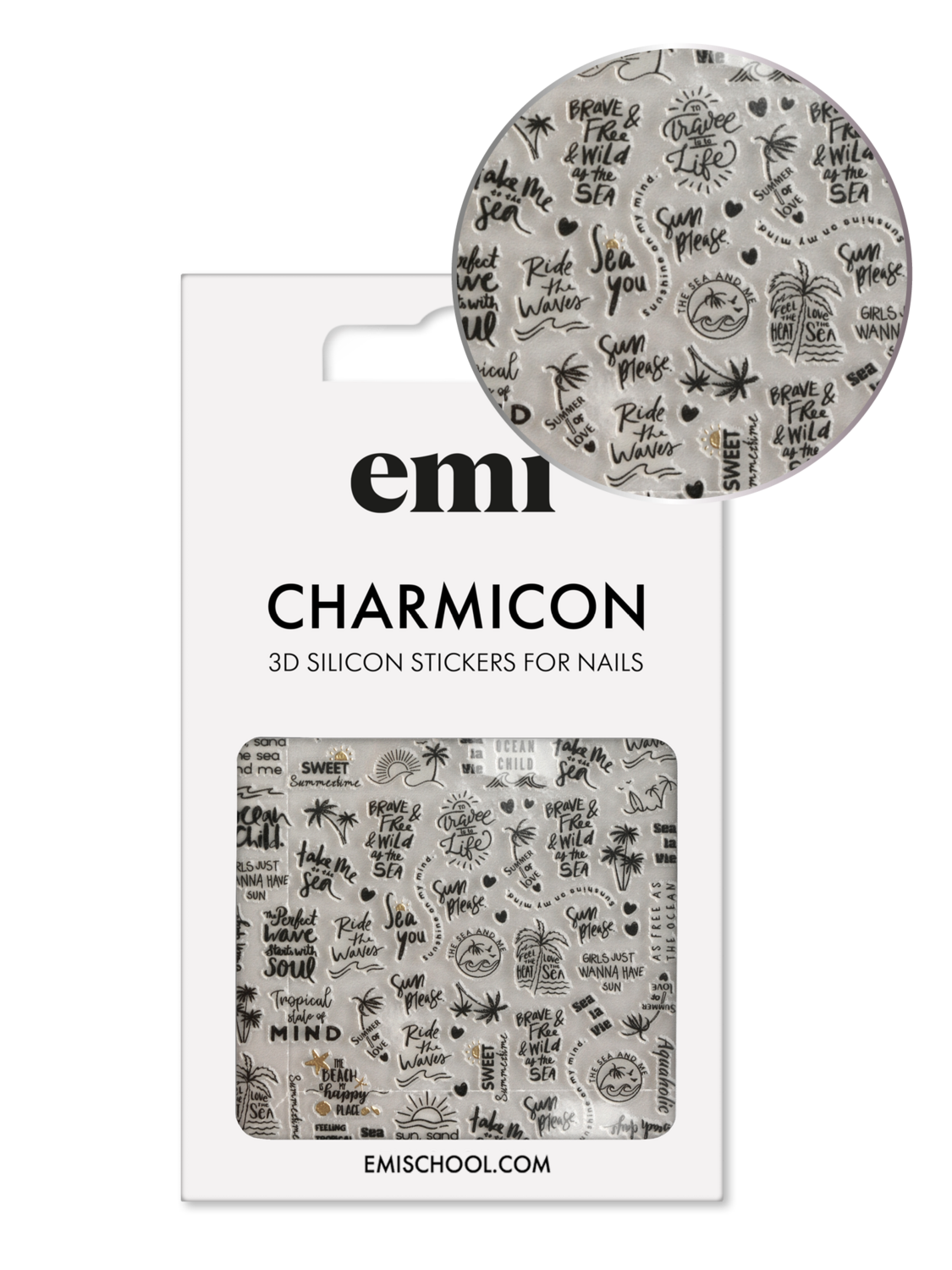 Charmicon 3D Silicone Stickers #233 Journey 2