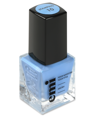 Nail Polish for Stamping Light Blue #10, 9 ml.