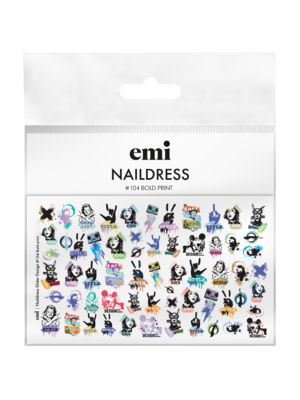 Naildress Slider Design #104 Cheeky Print