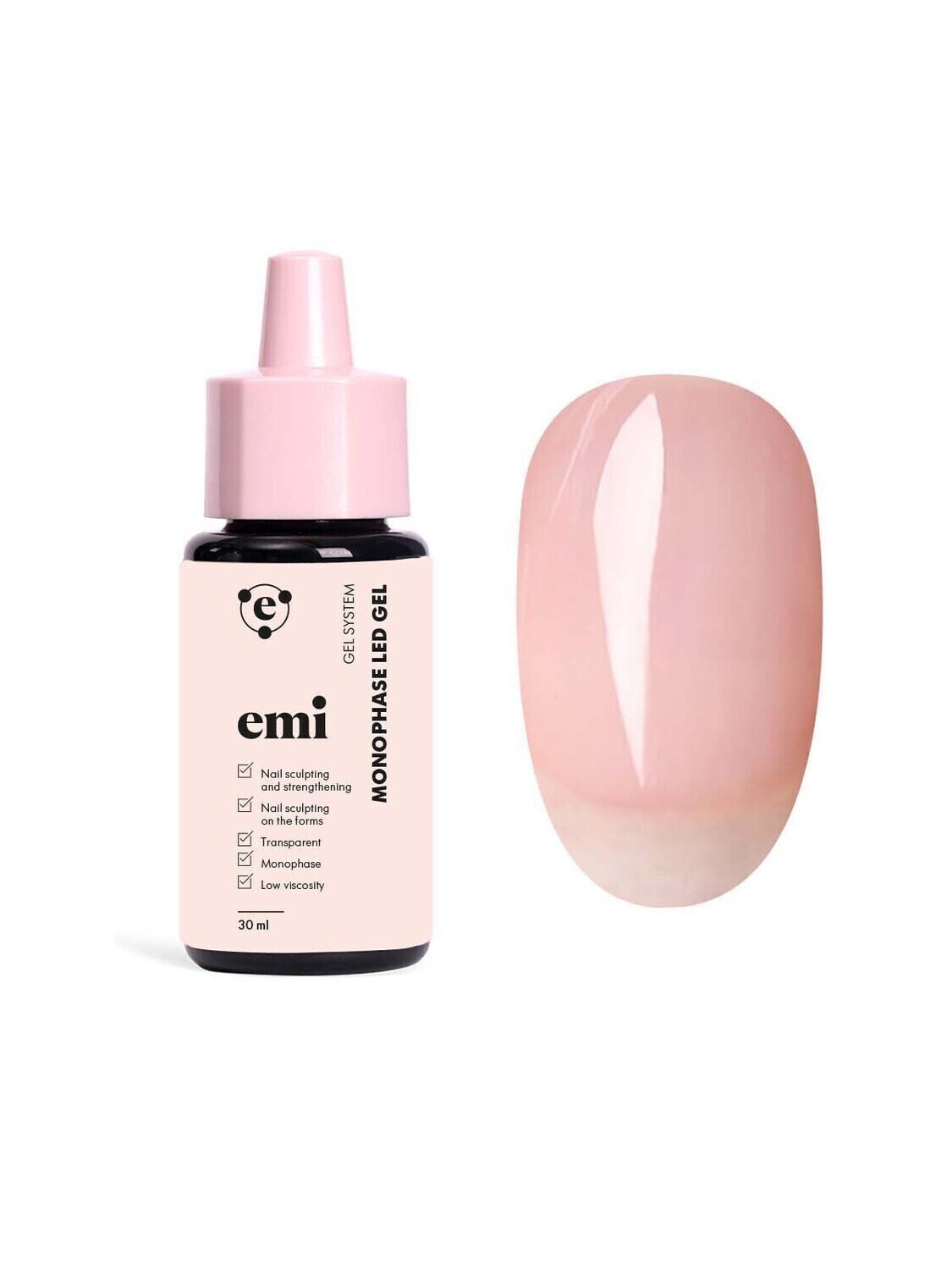 MonoPhase LED Gel in bottle, 30 ml.