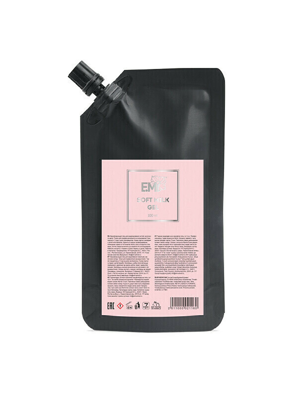 Soft Milk Gel in doypack with dispenser, 100 ml