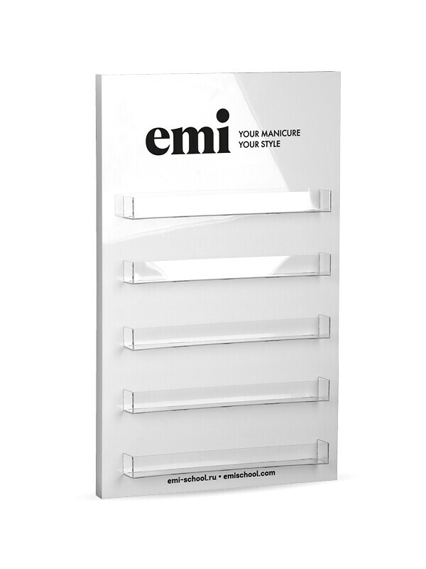 Display E.MiLac 50 Colors, White