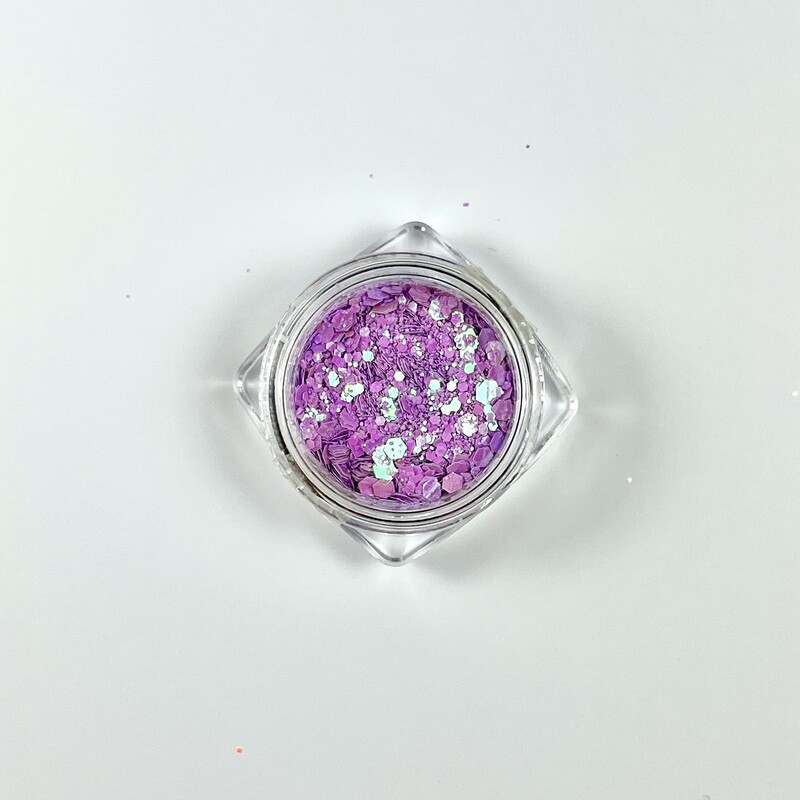 Confetti Purple