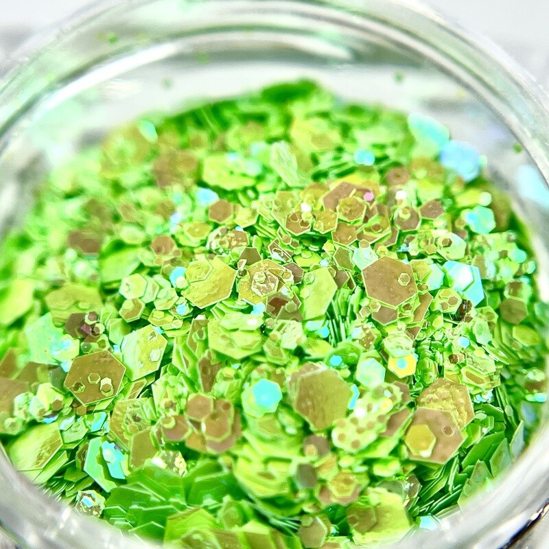 Confetti Green