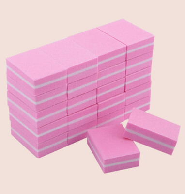 Mini Soft File Pink 180/100 20pcs.