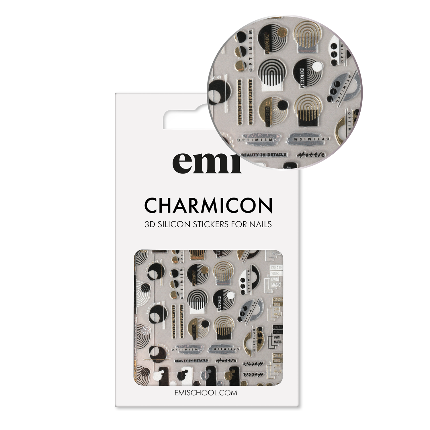 Charmicon 3D Silicone Stickers #239 Balance
