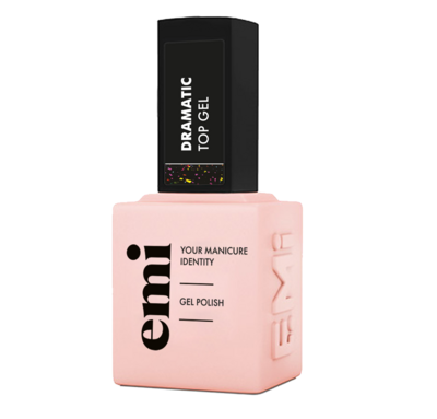 E.MiLac Dramatic Top Gel, 9 ml.