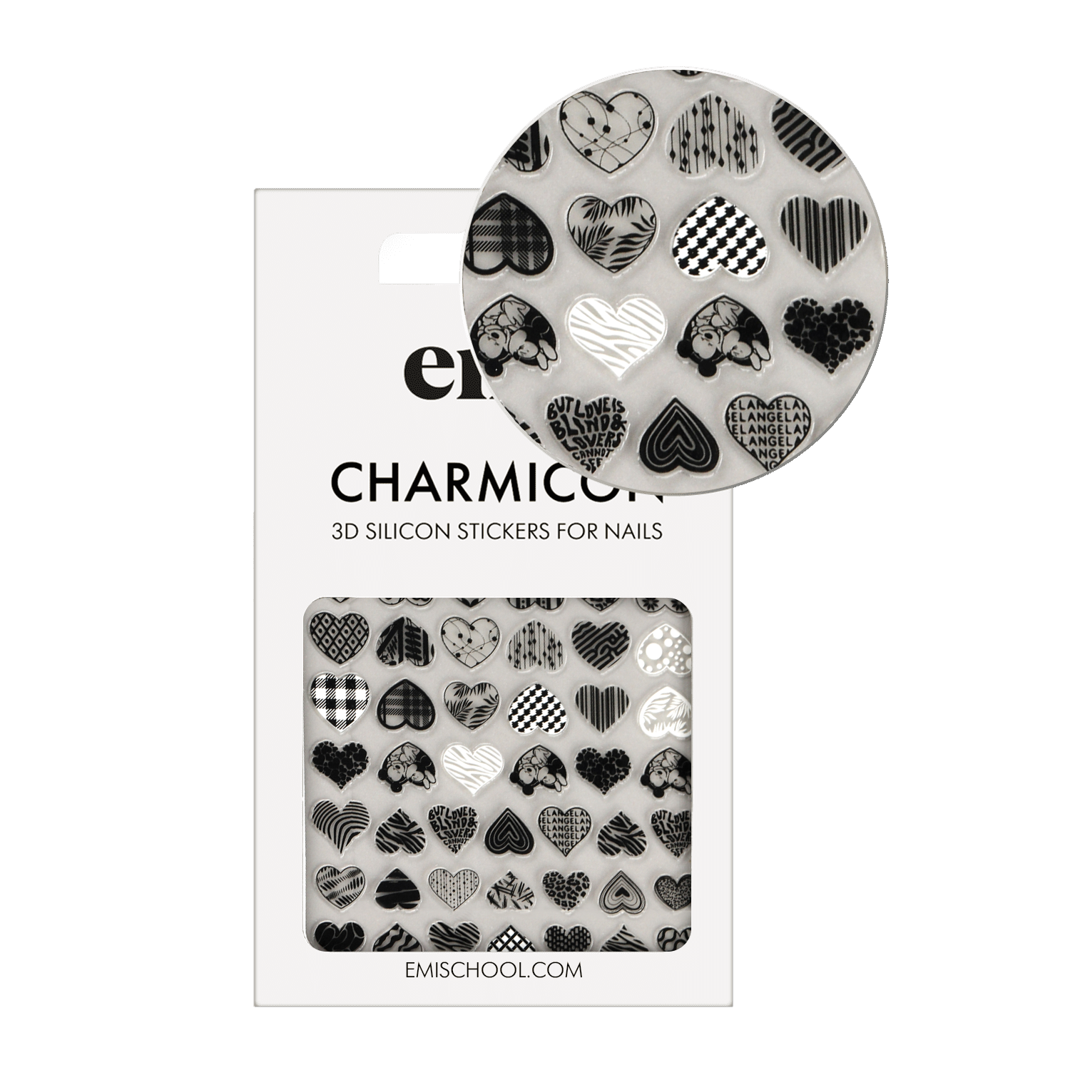 Charmicon 3D Silicone Stickers #245 Feelings