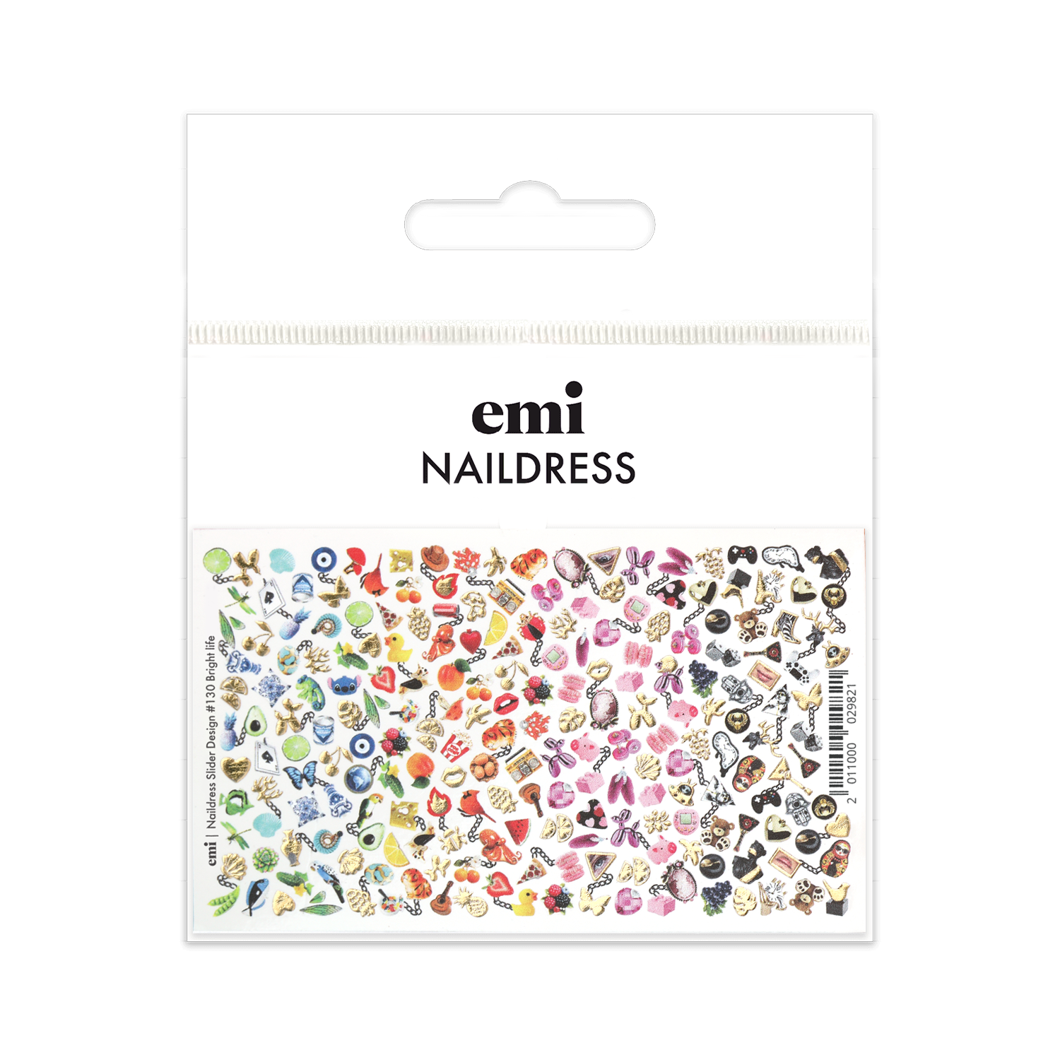 Naildress Slider Design #130 Bright life