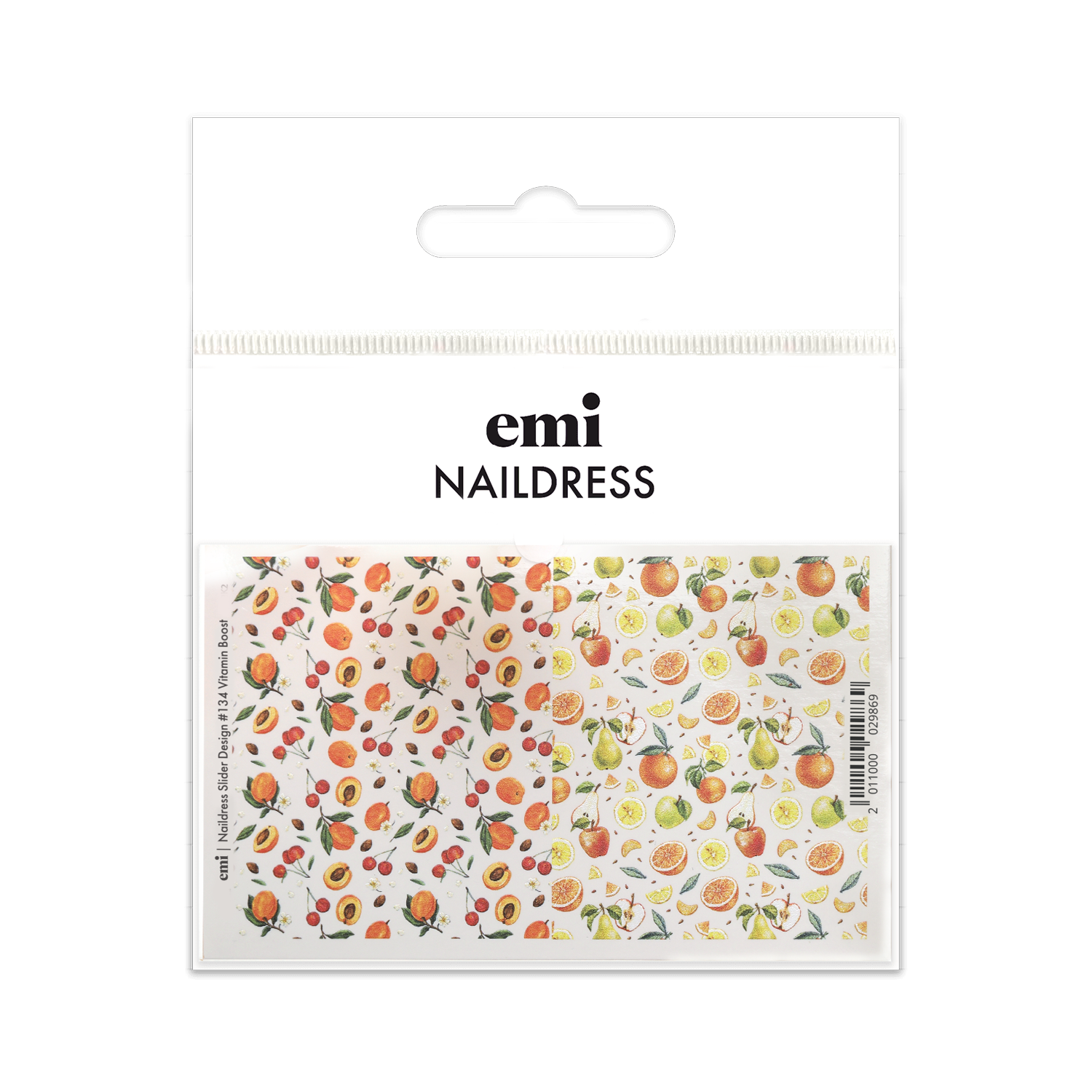 Naildress Slider Design #134 Vitamin Boost