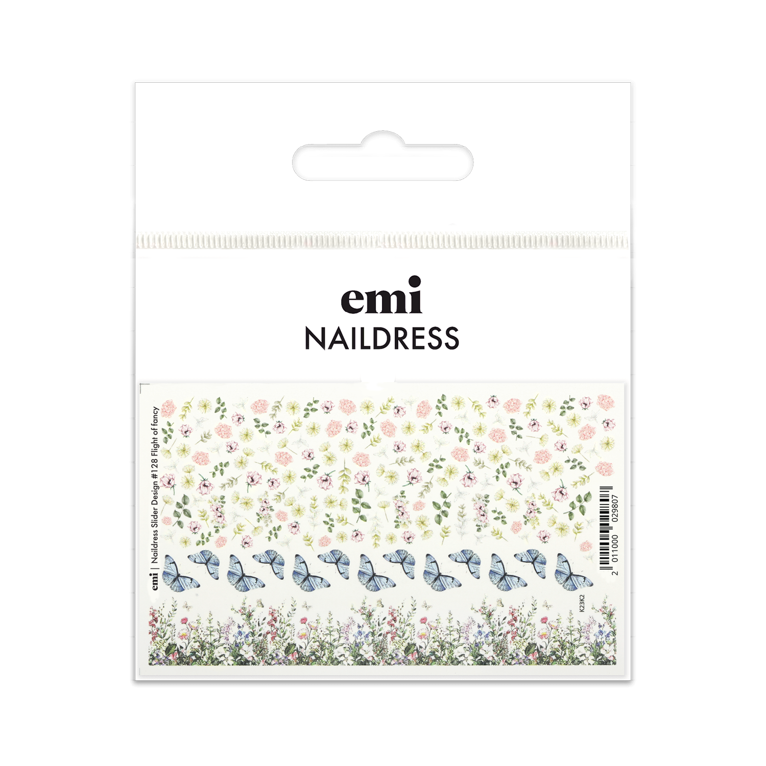 Naildress Slider Design #128 Flight of Fancy