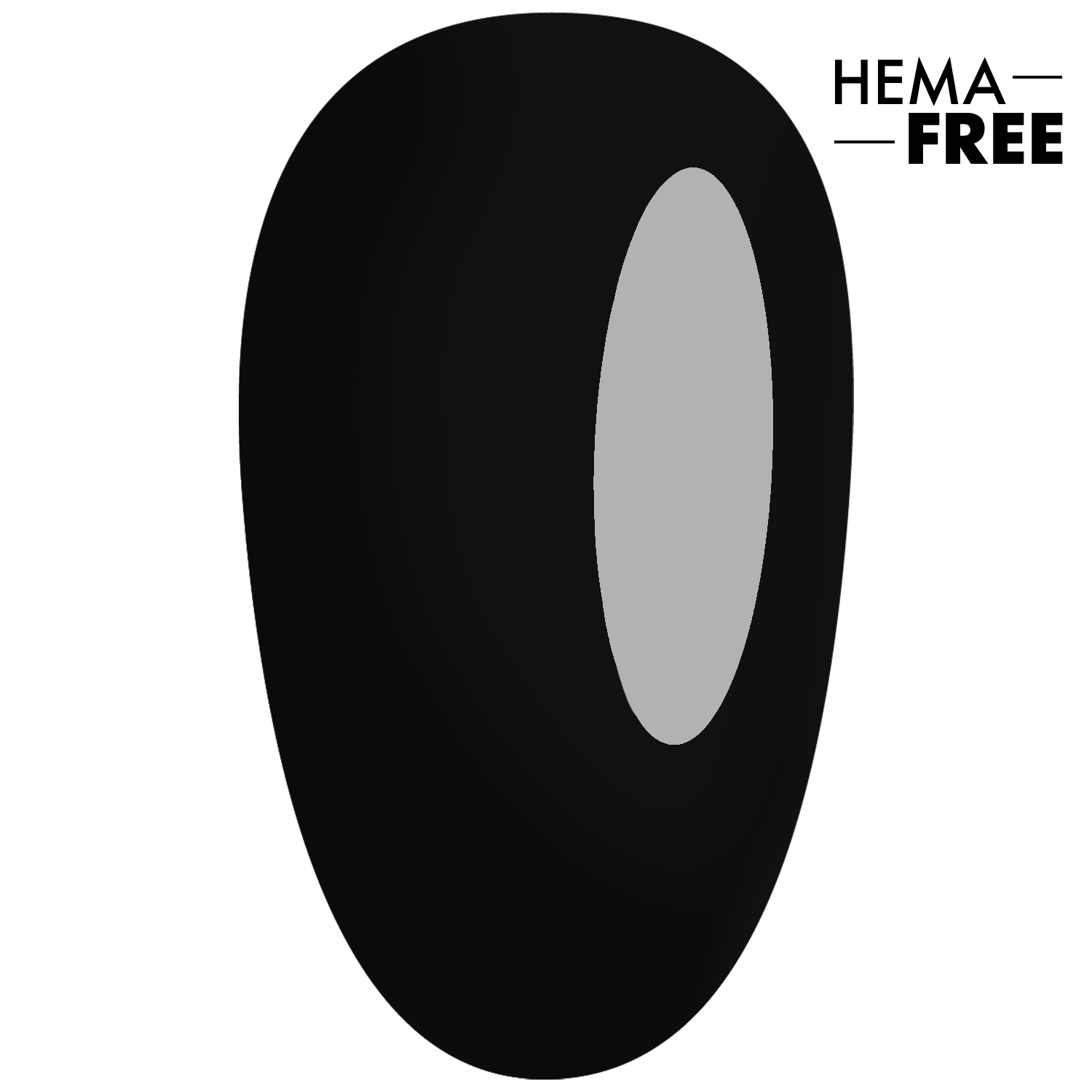 E.MiLac Black Gloss #030, 6 ml.